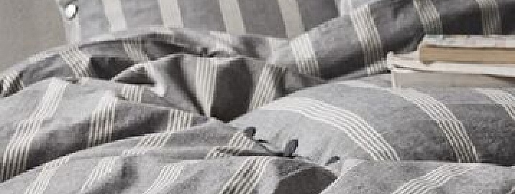 Posteljnine izdelane iz Chambray tkanine