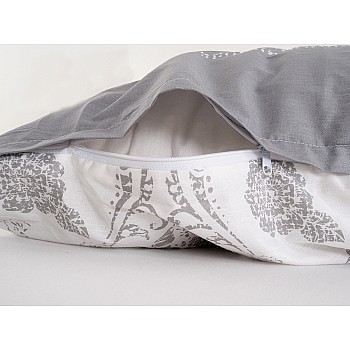 Bombažna krep prevleka za vzglavnik 40x40 - vzorec Sali