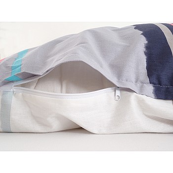 Bombažna krep prevleka za vzglavnik 50x70 - vzorec Split