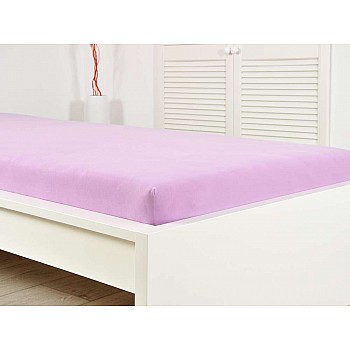 Jersey otroška bombažna rjuha - vijolična Velikost: 60x120 cm