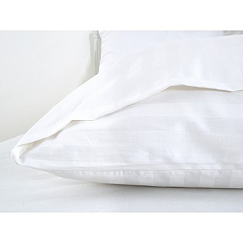 2x prevleka za vzglavnik ATLAS GRADL 70x90 cm, trak 2 cm, hotelsko zapiranje