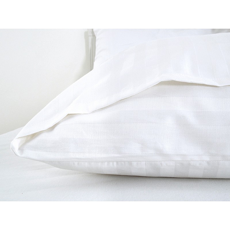 2x prevleka za vzglavnik ATLAS GRADL 70x90 cm, trak 2 cm, hotelsko zapiranje