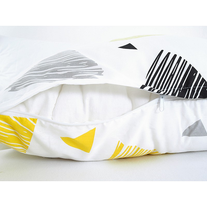 Bombažna prevleka za vzglavnik 50x70 - Trikoten vzorec