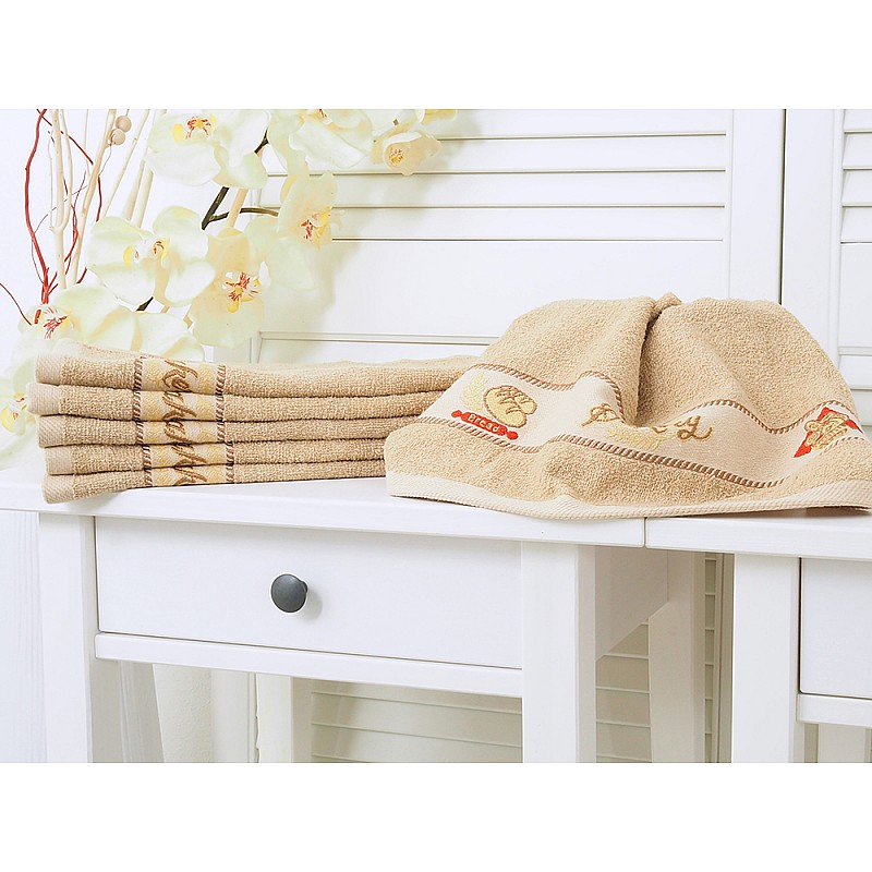 Kuhinjska krpa JACQUARD 40x60 - Bakery Bread temna