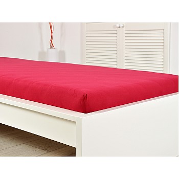 Jersey otroška bombažna rjuha - rdeče vino Velikost: 70x140 cm