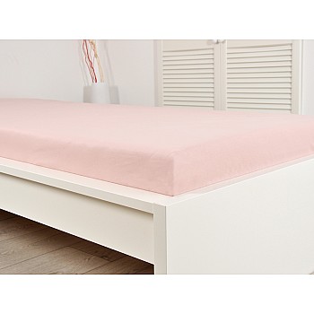 Frotirna otroška bombažna rjuha - staro roza Velikost: 70x140 cm