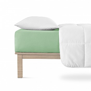 Jersey Lycra rjuha Andrea Simone boxspring - Granite Green (16-5907) Velikost: 200x220
