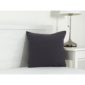 Bombažna prevleka za vzglavnik 40x40 - antracit