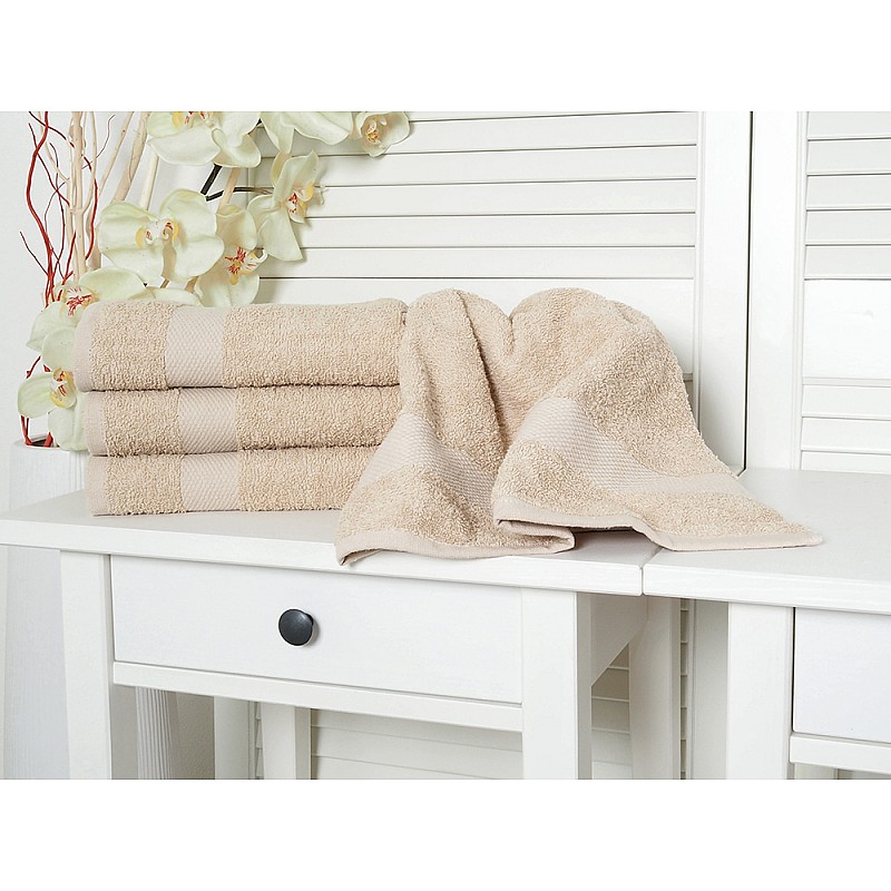 Bombažna frotirna brisača Adria 70x140 - Kava