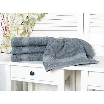 Bombažna frotirna brisača Adria 70x140 - Antracit