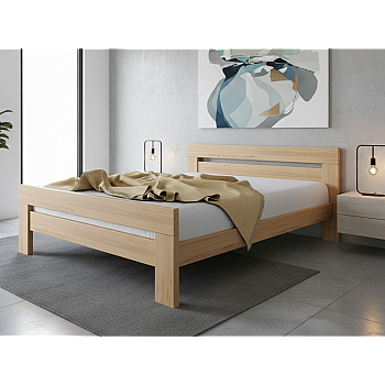 Lesena postelja Fiorentino - 180x200 cm