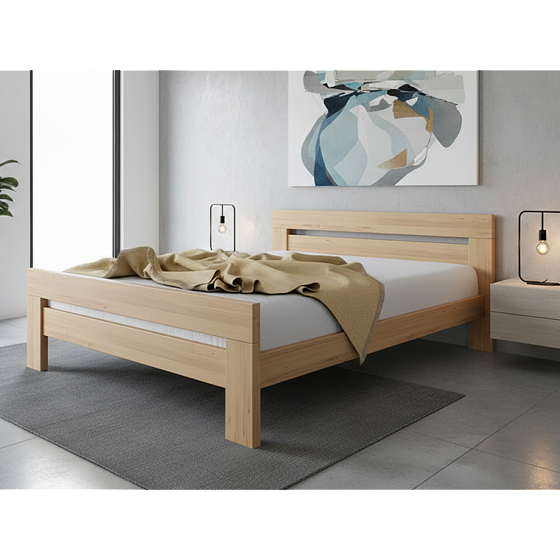 Lesena postelja Fiorentino - 180x200 cm