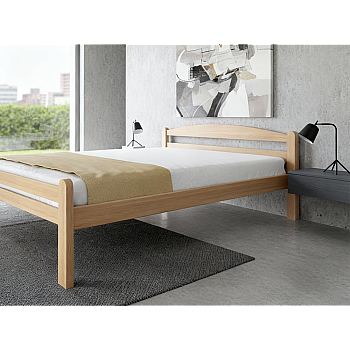 Lesena postelja Bellariva - 80x200 cm