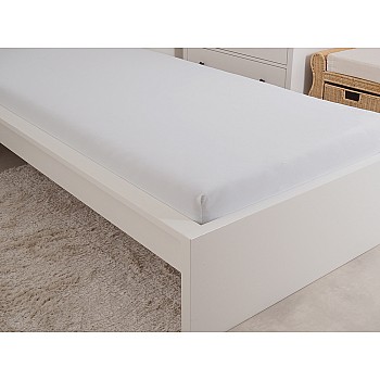 Otroška rjuha iz džerseja 60x120, 2. kakovost - bela