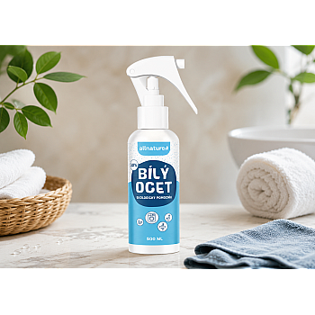 Allnature beli kis 10% - 500 ml v steklenički z razpršilom