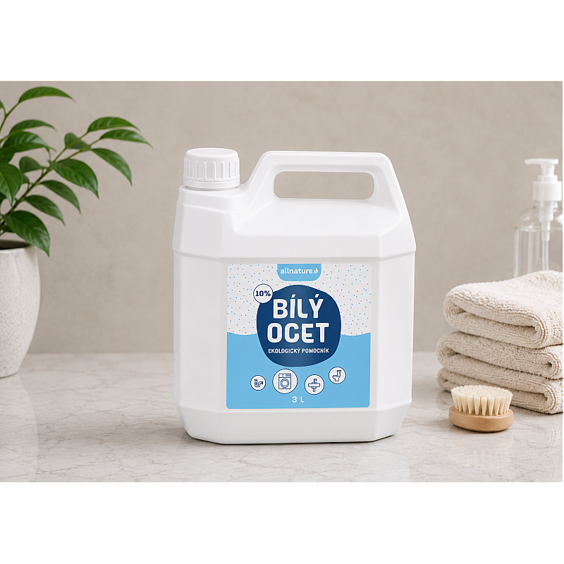 Allnature Beli kis 10% - polnilo Vsebina: 3000 ml
