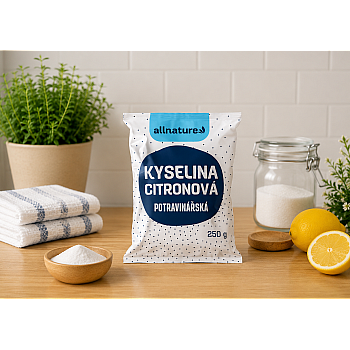 Allnature citronska kislina Teža: 500 g