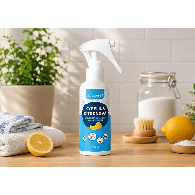 Allnature Citronska kislina v spreju 500 ml