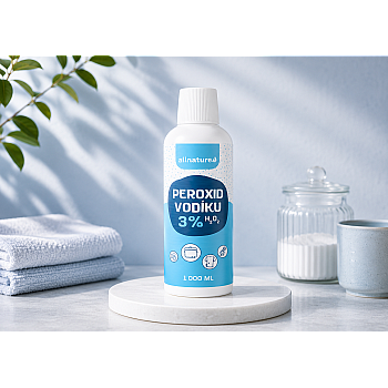 Allnature Vodikov peroksid 3% - polnilo Vsebina: 1000 ml