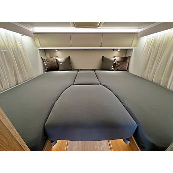 Rjuha za Adria Matrix 670 SL, DL, MB 670 SL, DL, Axess 650 SL, 650 DL, 5 delov - antracit