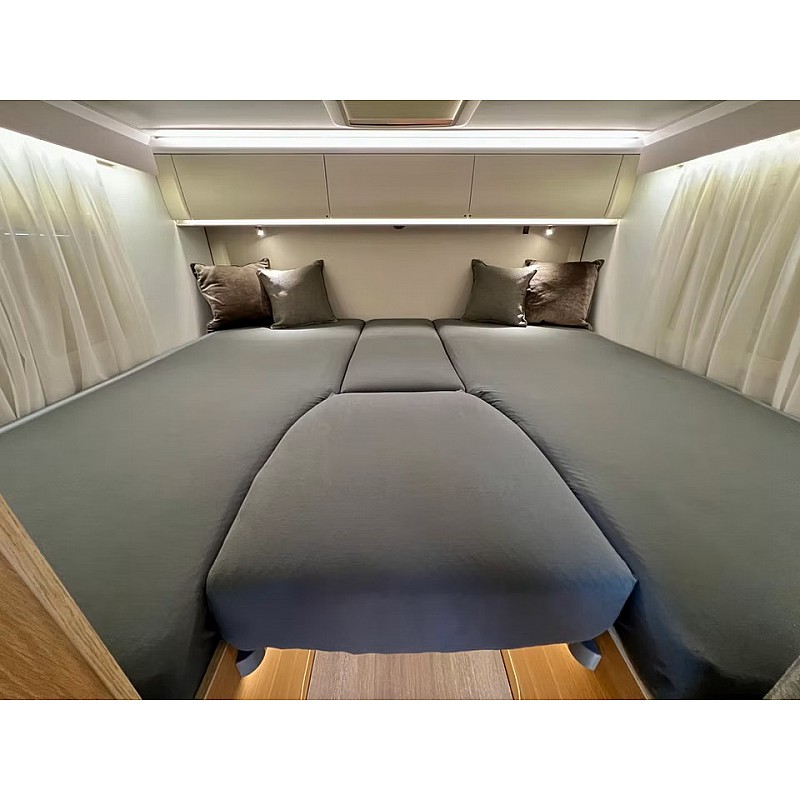 Rjuha za Adria Matrix 670 SL, DL, MB 670 SL, DL, Axess 650 SL, 650 DL, 5 delov - antracit