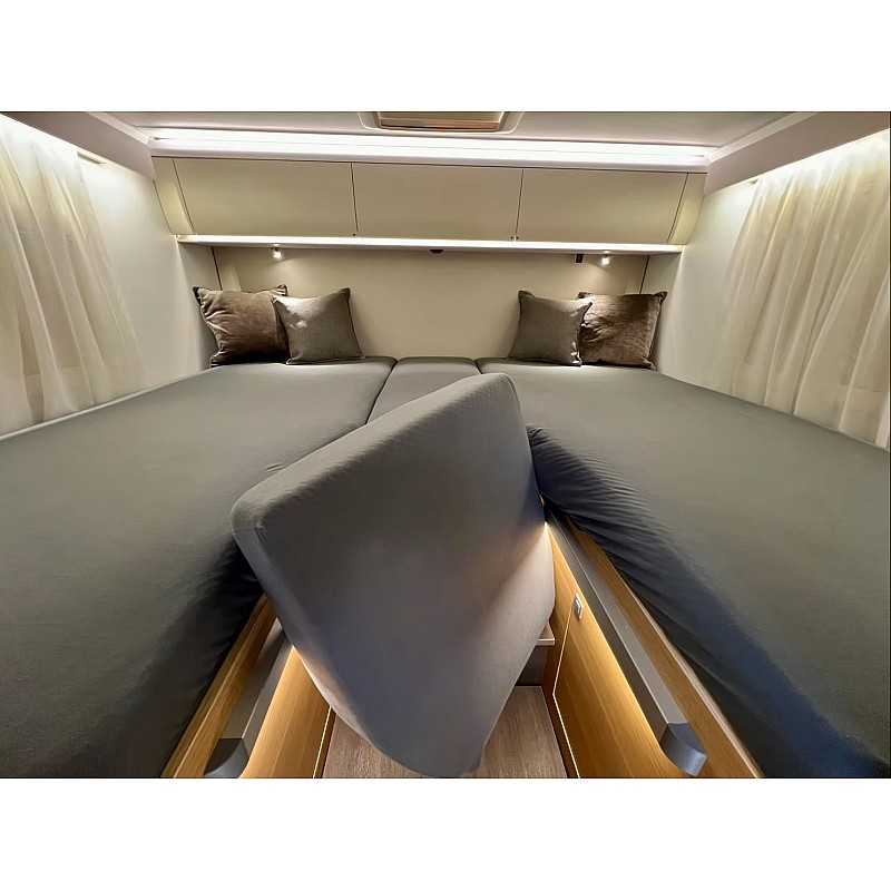 Rjuha za Adria Goral Axess 50, DL, Supreme 650 SL, DL, 4-delna - antracit