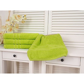 Bombažna frotirna brisača Classic 70x140 - Pistacija